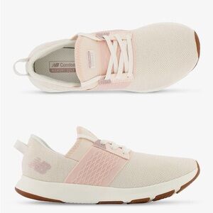 BRAND NEW women new balance nergize soft pink cream shoes size US 8.5